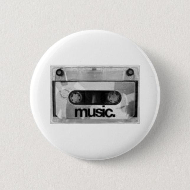 Chapa Redonda De 5 Cm i♥music (Anverso)