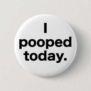 Chapa Redonda De 5 Cm I Pooped hoy