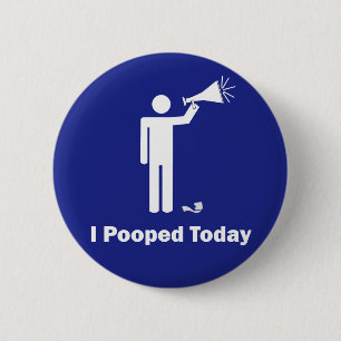 Chapa Redonda De 5 Cm I Pooped hoy