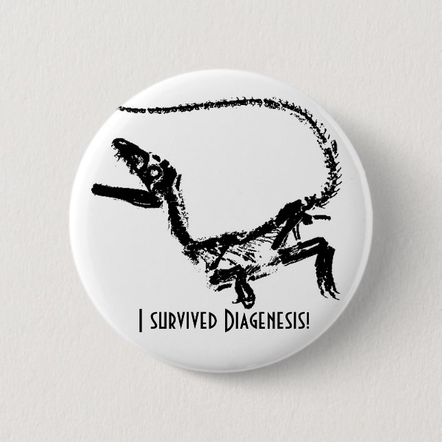 Chapa Redonda De 5 Cm I Survived Diagenesis Boton (Anverso)