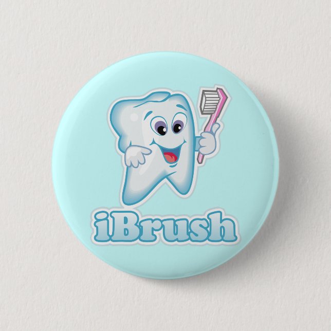 Chapa Redonda De 5 Cm iBrush (Anverso)