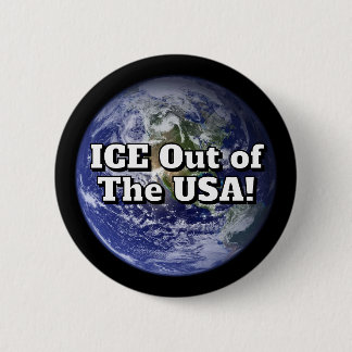 Chapa Redonda De 5 Cm ICE Out of the USA! Button