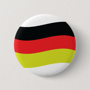 Chapa Redonda De 5 Cm icono alemán de la bandera