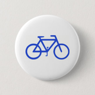 Chapa Redonda De 5 Cm Icono de bicicleta
