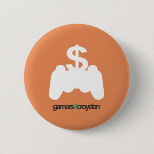 Chapa Redonda De 5 Cm Icono de la economía de G4C