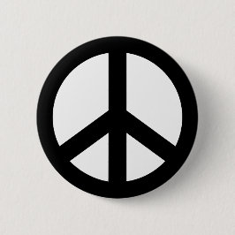 Chapa Redonda De 5 Cm Icono de la paz