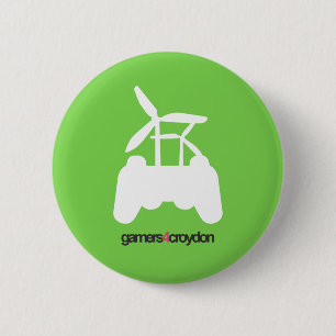 Chapa Redonda De 5 Cm Icono del ambiente de G4C