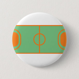 Chapa Redonda De 5 Cm icono del campo del balonmano