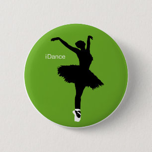 Chapa Redonda De 5 Cm iDance (verde)