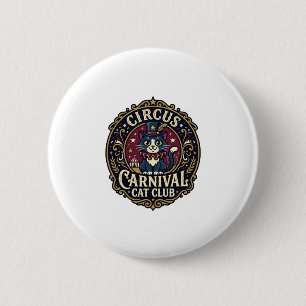 Chapa Redonda De 5 Cm Idea de regalo de papá gato del carnaval de circo