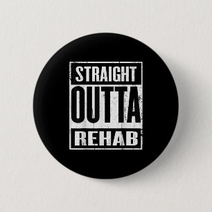 Chapa Redonda De 5 Cm Idea de regalo de rehabilitación para personas ino