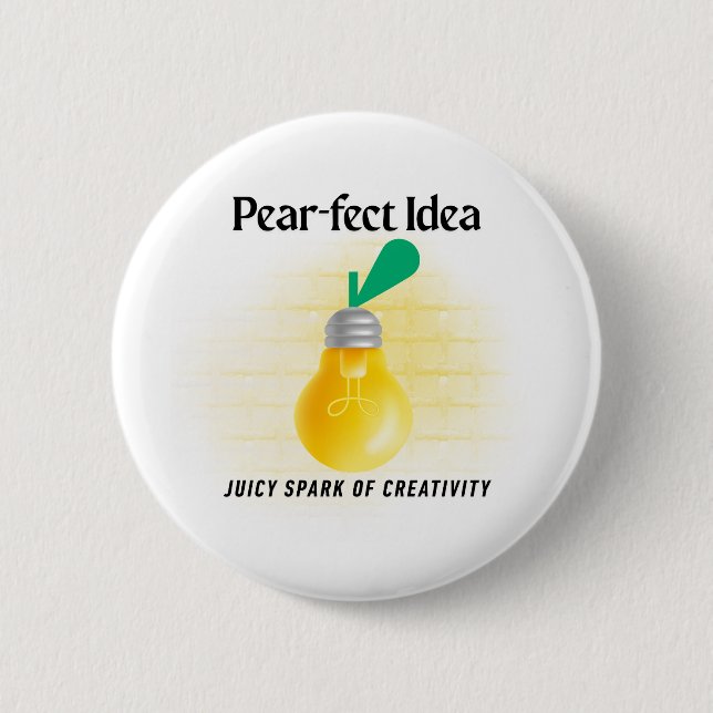Chapa Redonda De 5 Cm Idea prefecta (Anverso)