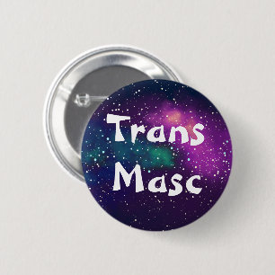 Chapa Redonda De 5 Cm Identidad de galaxia por Personalizable Masc Trans