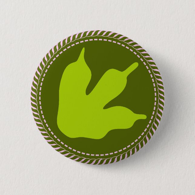 Chapa Redonda De 5 Cm IGGPPCamp Troop Kaiju Pride (Anverso)