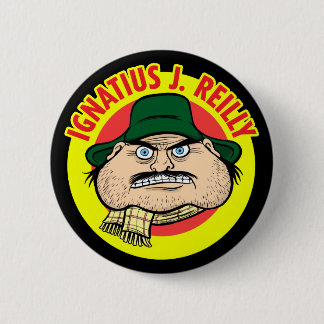 Chapa Redonda De 5 Cm Ignatius J. Reilly