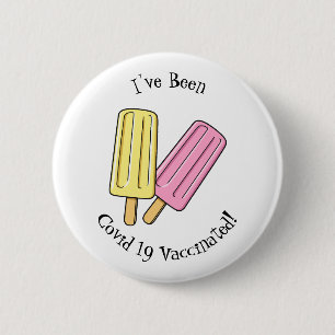 Chapa Redonda De 5 Cm Ilustracion de personalizado de hielo