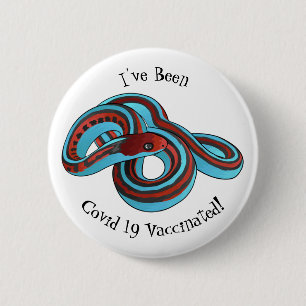 Chapa Redonda De 5 Cm Ilustracion de personalizado de serpiente de San F