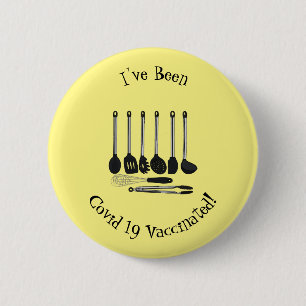 Chapa Redonda De 5 Cm Ilustracion de personalizados utensiales de cocina