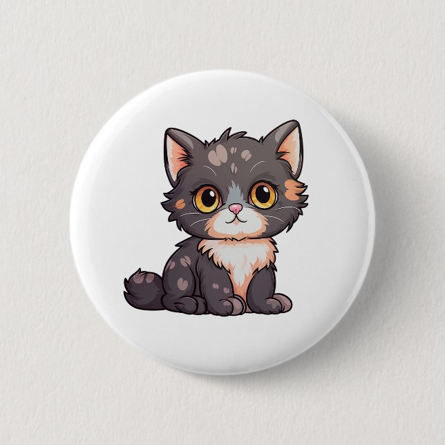 Chapa Redonda De 5 Cm ilustracion personalizado (Anverso)