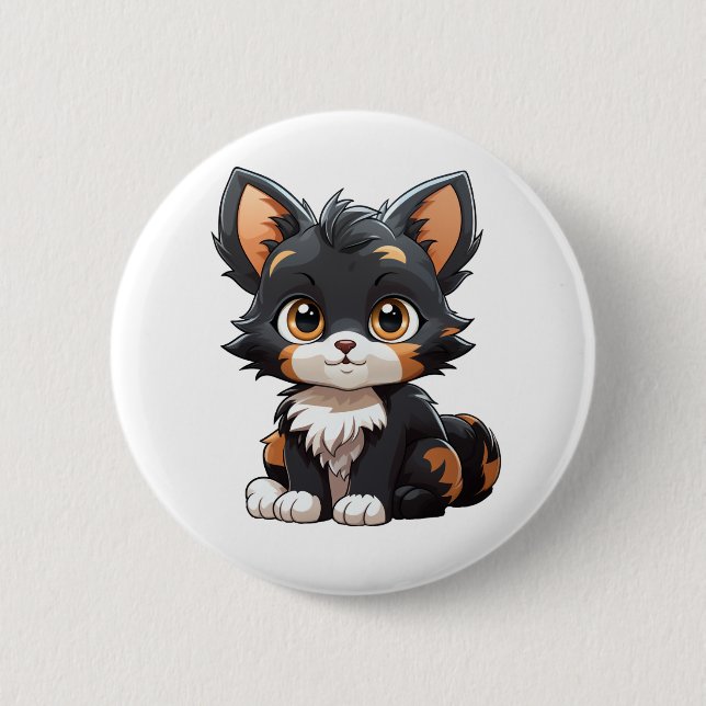 Chapa Redonda De 5 Cm ilustracion personalizado (Anverso)