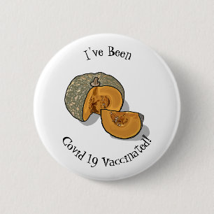 Chapa Redonda De 5 Cm Ilustracion personalizado de calabaza