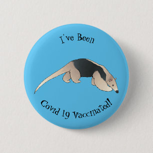 Chapa Redonda De 5 Cm Ilustracion personalizado de Tamandua