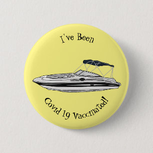 Chapa Redonda De 5 Cm Ilustracion personalizado en motocicleta