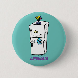 Chapa Redonda De 5 Cm Ilustracion personalizado frigorífico divertido