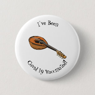 Chapa Redonda De 5 Cm Ilustracion personalizado Mandolin