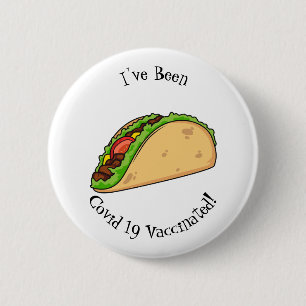 Chapa Redonda De 5 Cm Ilustracion personalizado Taco