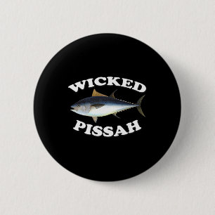 Chapa Redonda De 5 Cm Ilustracion Pissah Bluefin De Atún