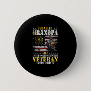 Chapa Redonda De 5 Cm Im A Dad Grandpa Special Operations Command Socom