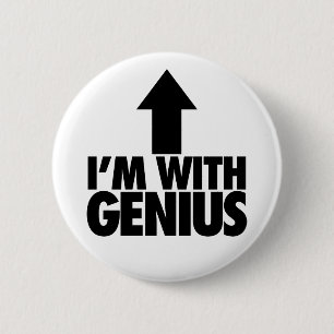 Chapa Redonda De 5 Cm Im Con Genius