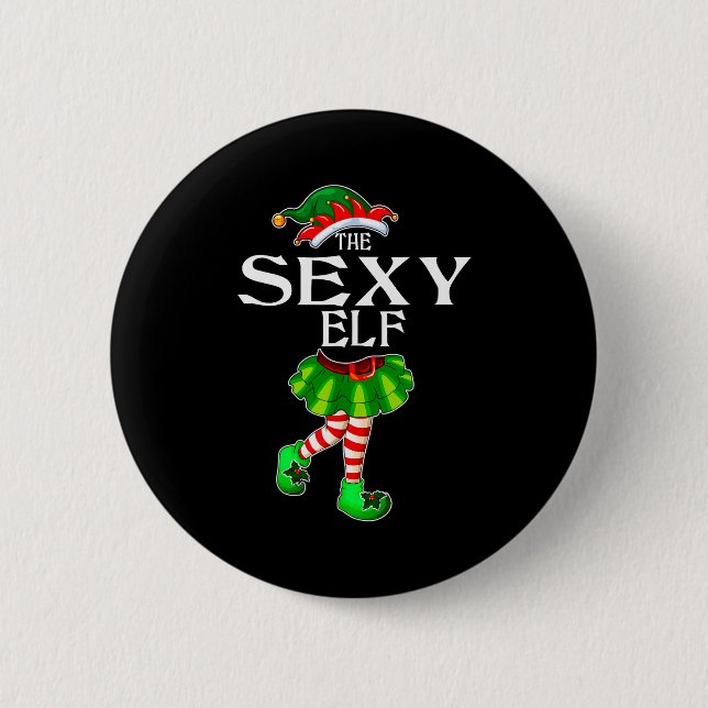 Chapa Redonda De 5 Cm I'm The Y Elf Christmas Matching Family Group Funn (Anverso)