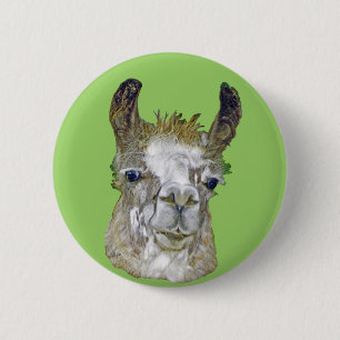 Chapa Redonda De 5 Cm Imagen de la llama