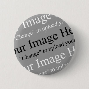 Chapa Redonda De 5 Cm Imagen personalizado y plantilla de texto para pin