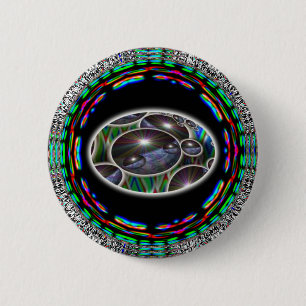 Chapa Redonda De 5 Cm Imagen Planet Earth Multi Echo