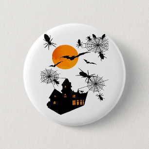 Chapa Redonda De 5 Cm Imágenes prediseñadas Halloween-Happy Halloween
