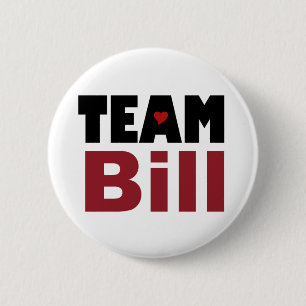 Chapa Redonda De 5 Cm Imanes de Bill del equipo