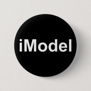Chapa Redonda De 5 Cm iModel no iPhone ni iPad divertido con humor Badge