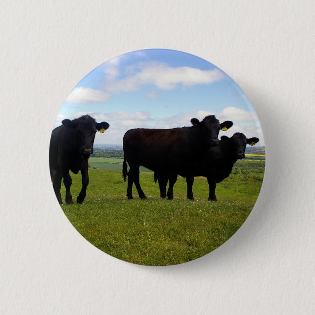 Chapa Redonda De 5 Cm Impaciencia (Anverso)