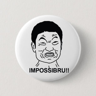 Chapa Redonda De 5 Cm Impossibru