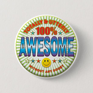 Chapa Redonda De 5 Cm Impresionante totalmente