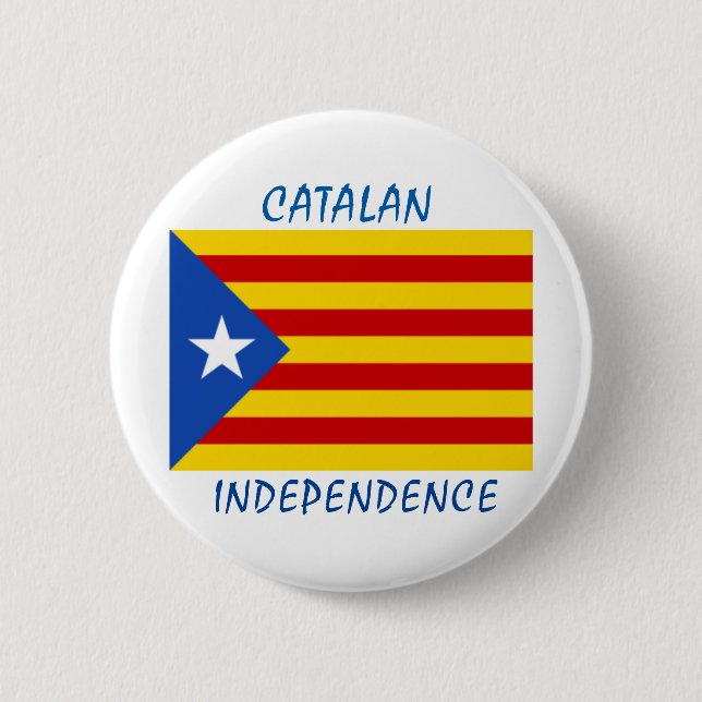 Chapa Redonda De 5 Cm Independencia catalana (Anverso)