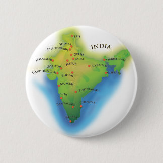 Chapa Redonda De 5 Cm India