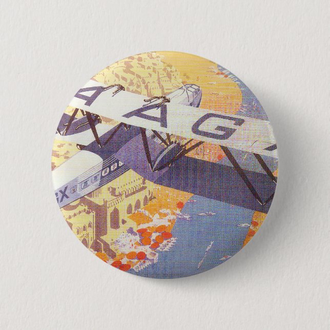 Chapa Redonda De 5 Cm India por Imperial Airways (Anverso)