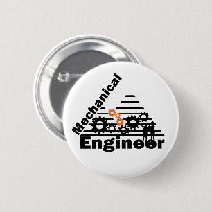 Chapa Redonda De 5 Cm Ingeniería Mecánica Ingeniero Divertido