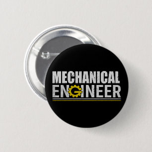 Chapa Redonda De 5 Cm Ingeniería Mecánica Ingeniero Divertido