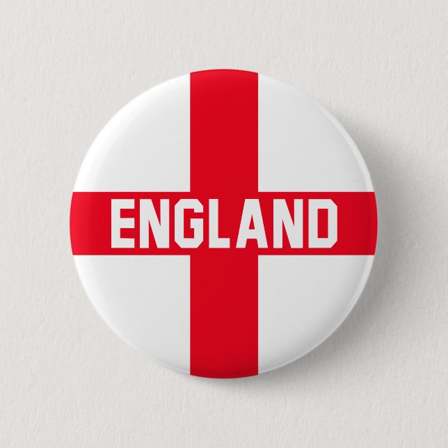 Chapa Redonda De 5 Cm Inglaterra (Anverso)