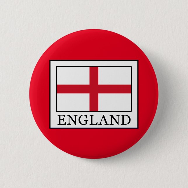 Chapa Redonda De 5 Cm Inglaterra (Anverso)